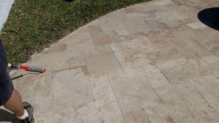 How to clean travertine pavers | Paver House Blog