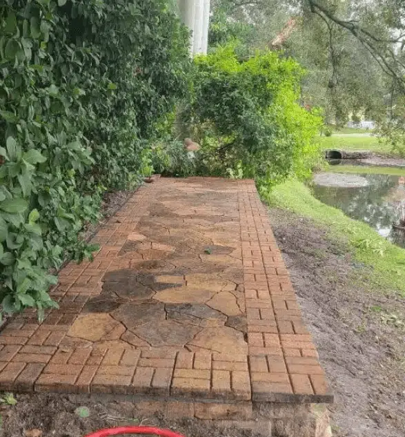 Tampa paver driveway installation