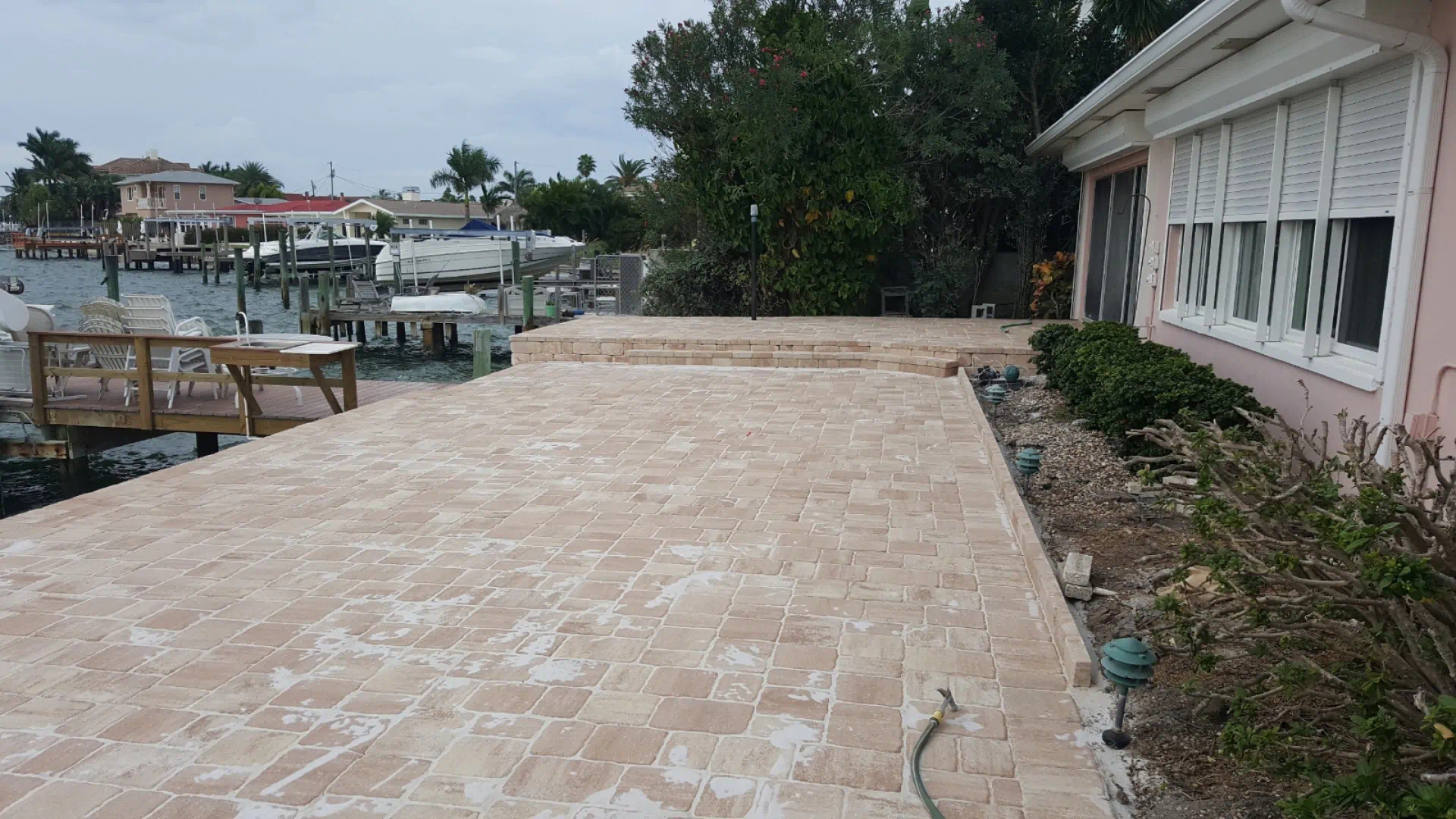 paver and deck work